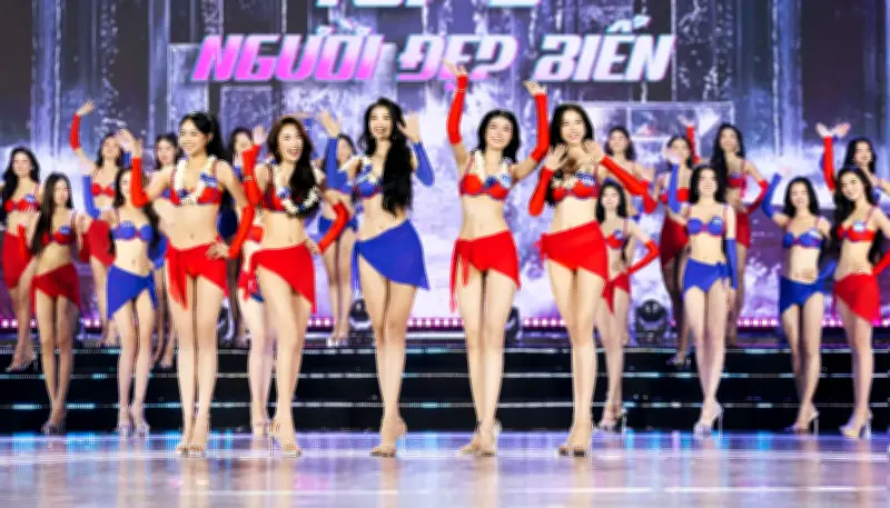 Chung khảo Miss World Vietnam 2025: Dàn thí sinh khoe sắc vóc nóng bỏng