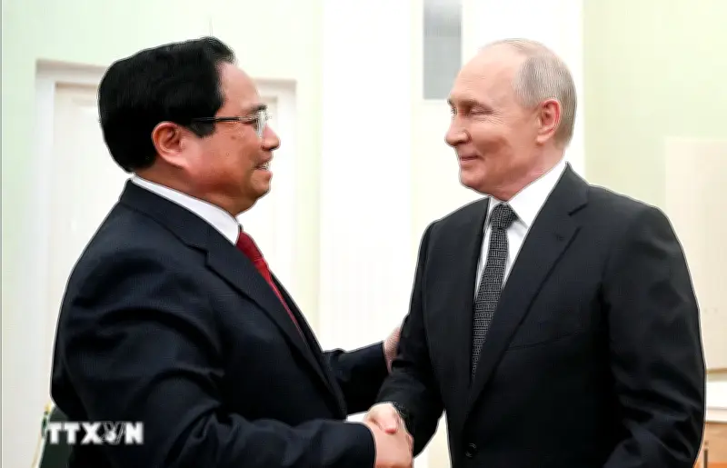 Chuyến thăm Nga của Thủ tướng Phạm Minh Chính đạt nhiều kết quả thực chất