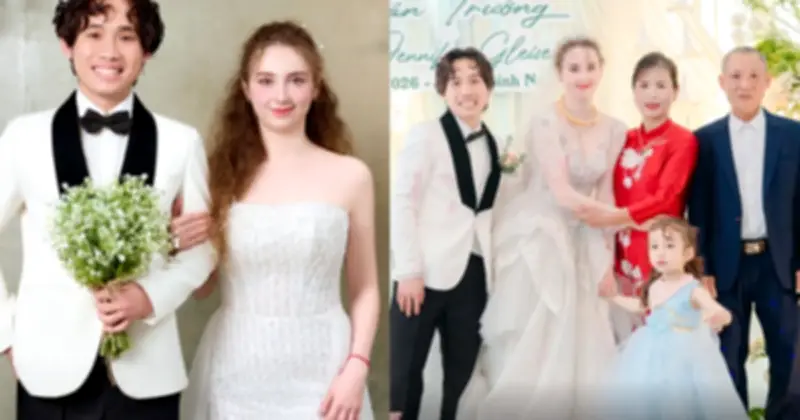 Chuyện tình Việt - Đức: Cô dâu xinh như búp bê gây sốt mạng xã hội