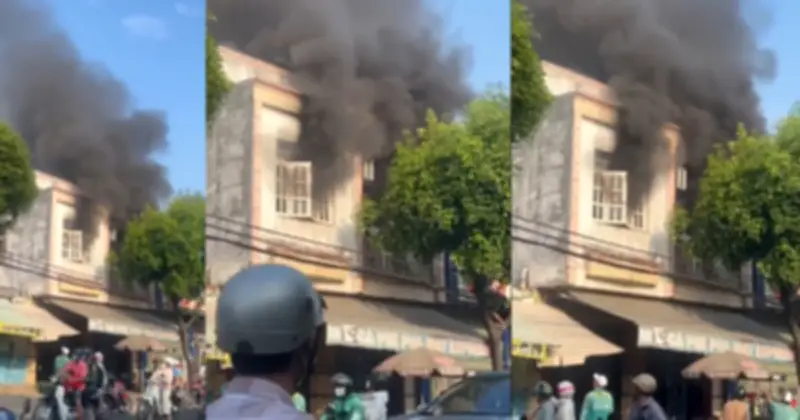 Cháy nhà ở TP.HCM do chập điện, may mắn không có thiệt hại về người