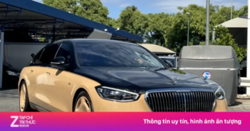 Cận cảnh Mercedes-Maybach S 680 Virgil Abloh của siêu sao Erling Haaland