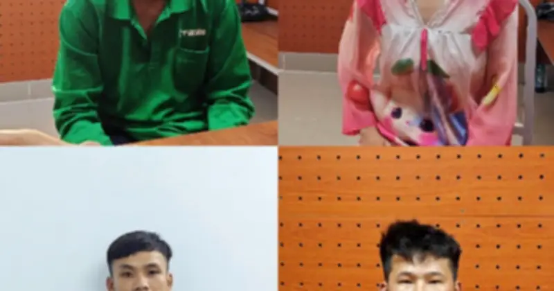 Cần Thơ: 4 nghi can dàn cảnh cướp giật tại Liên Hoa Bảo Tháp ra đầu thú