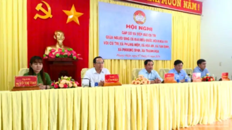 Cần Thơ: 5 Ứng Cử Viên Quốc Hội Tiếp Xúc Cử Tri, Lắng Nghe Nguyện Vọng Địa Phương