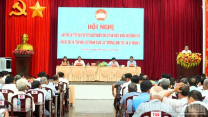 Cần Thơ: 5 Ứng Cử Viên Tranh Cử Đại Biểu Quốc Hội Tại Đơn Vị Bầu Cử Số 3