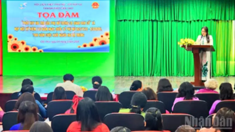 Cần Thơ đẩy mạnh bình đẳng giới, nâng cao vai trò phụ nữ trong lãnh đạo và quản lý