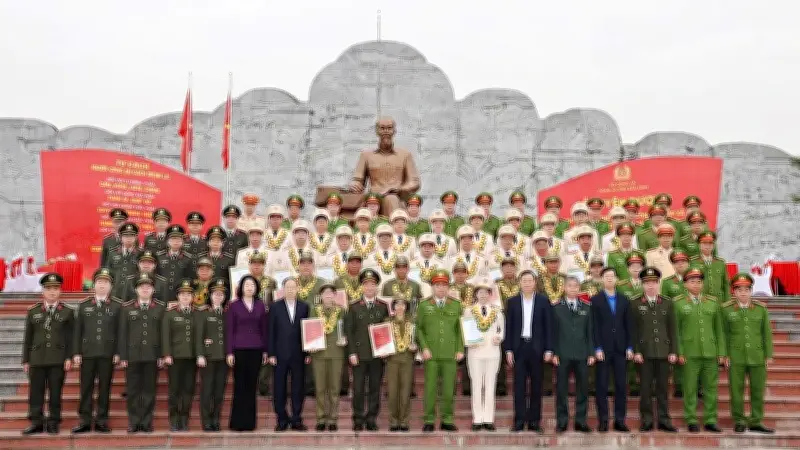 Công An Bắc Ninh Báo Công Dâng Bác Với Nhiều Thành Tích Nổi Bật Trong Phòng Chống Tội Phạm