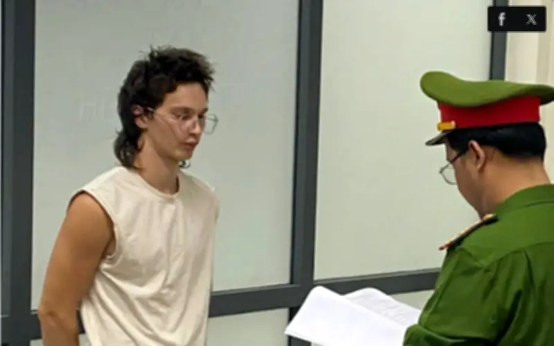 Công an Đà Nẵng khởi tố, bắt tạm giam thanh niên Nga gây thương tích nặng