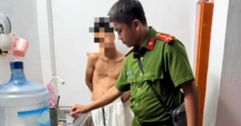 Công an phường Lái Thiêu phát hiện 2 trường hợp dương tính ma túy qua kiểm tra lưu động