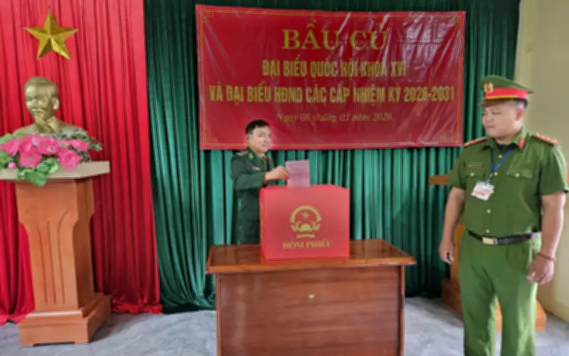 Công an Quảng Trị triển khai đồng bộ phương án bảo đảm an ninh cho ngày bầu cử 2026-2031