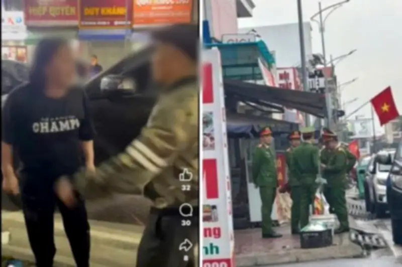 Công an vào cuộc điều tra vụ phụ nữ khóa bánh ô tô người khác, đâm vào 2 xe máy