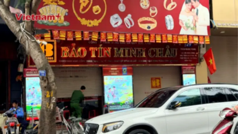 Công an xuất hiện tại 3 cơ sở vàng Bảo Tín Minh Châu: Thông tin mới nhất