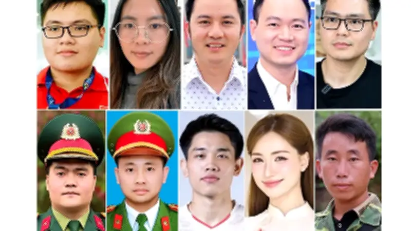 Công bố danh sách Gương mặt trẻ Việt Nam tiêu biểu và triển vọng năm 2025