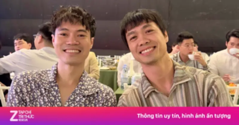 Công Phượng, Văn Toàn dự đám cưới Đức Huy: Hình ảnh hiếm hoi gây 'bão like' từ người hâm mộ