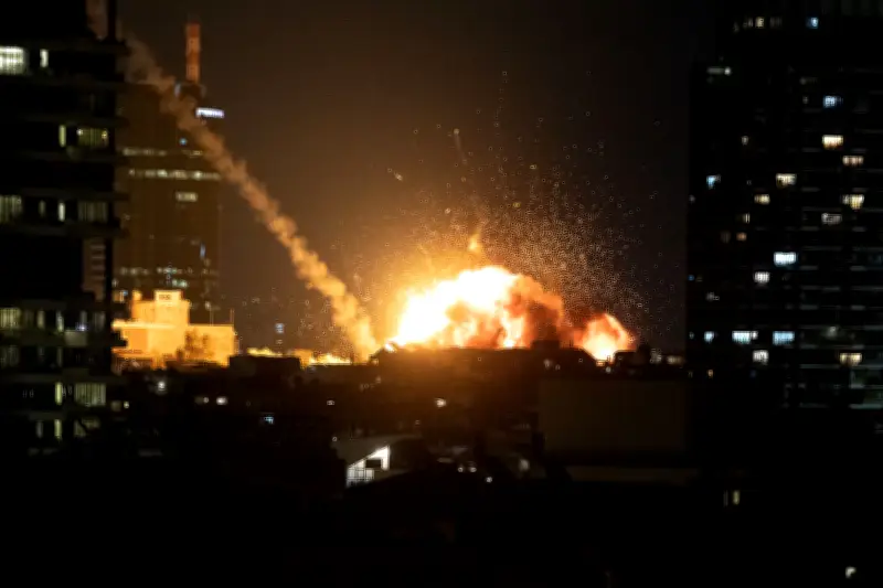 Căng thẳng leo thang: Iran phóng loạt tên lửa về phía Israel trong đêm