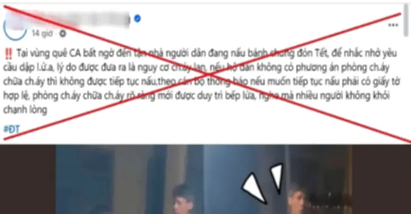 Công ty Hà Nội bị phạt vì tung tin nấu bánh chưng phải có giấy PCCC