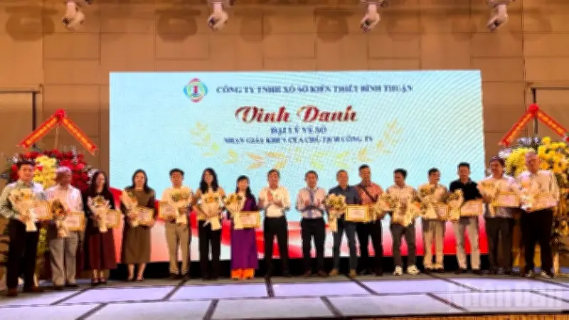 Công ty Xổ số Bình Thuận đạt doanh thu 7.202 tỷ đồng năm 2025, hướng tới mục tiêu 7.800 tỷ đồng năm 2026