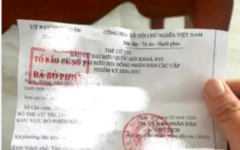 Cảnh báo: Chia sẻ ảnh thẻ cử tri lên mạng xã hội tiềm ẩn rủi ro an ninh mạng cao