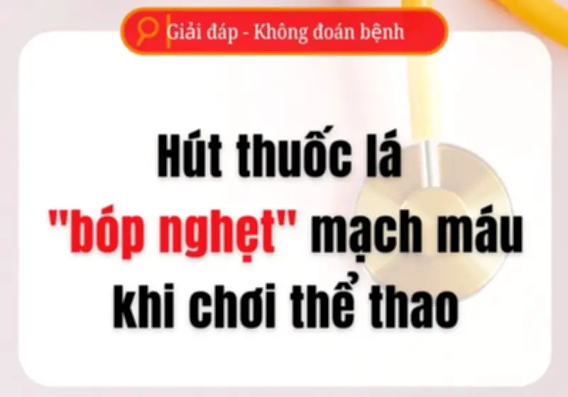 Cảnh báo: Hút thuốc sau khi chơi thể thao làm tăng nguy cơ đột tử