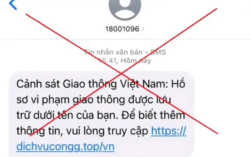 Cảnh báo lừa đảo mới: Tin nhắn giả CSGT đòi đóng phạt nguội tại Cà Mau