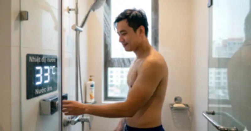 Cảnh báo nguy hiểm khi tắm nước quá nóng hoặc quá lạnh trong mùa nắng nóng