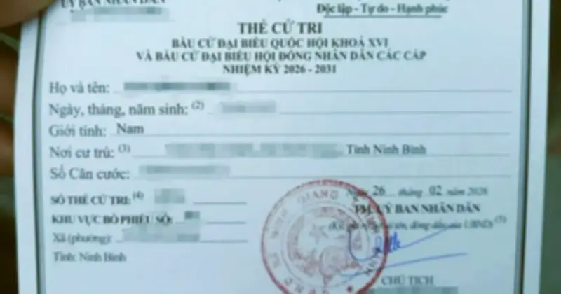 Cảnh báo từ Công an Hà Nội: Đăng ảnh thẻ cử tri lên mạng xã hội tiềm ẩn nguy cơ lộ thông tin cá nhân