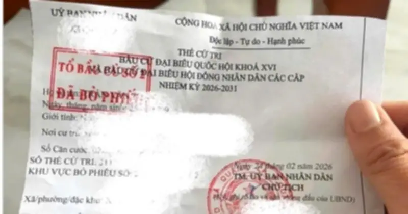 Cảnh báo từ Công an Phú Thọ: Đăng thẻ cử tri lên mạng xã hội dễ bị lộ thông tin cá nhân