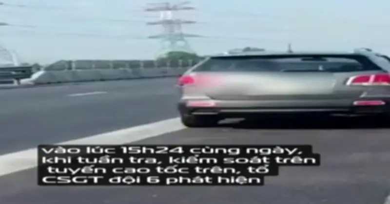 Cảnh báo từ CSGT: Dừng xe trên cao tốc vì buồn ngủ không phải bất khả kháng