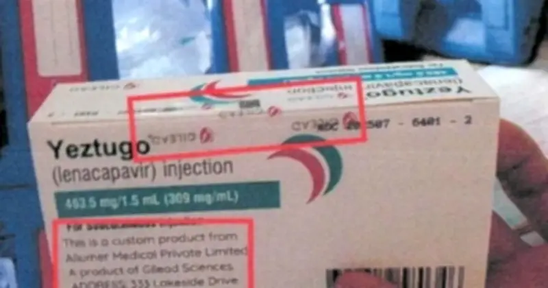 Cảnh báo thuốc tiêm dự phòng HIV giả mạo nhãn hiệu Gilead lưu hành trái phép