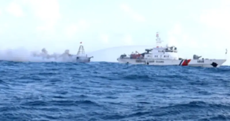 Cảnh sát biển 4 cứu nạn thành công tàu cá bị cháy trên vùng biển Tây Nam