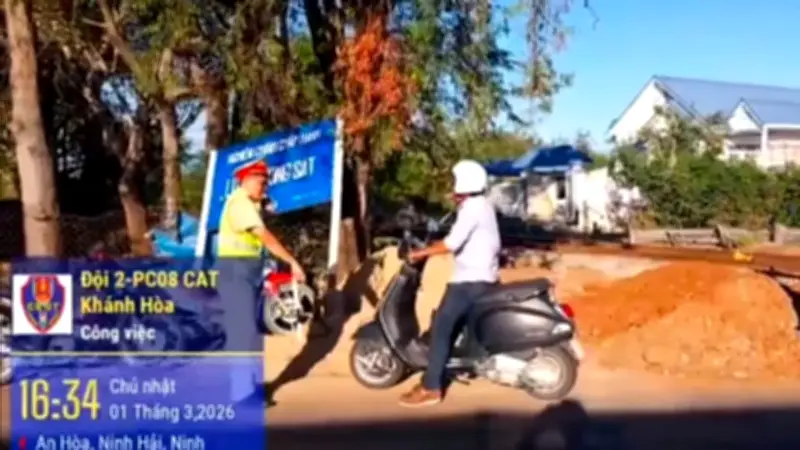 Cảnh sát giao thông xử lý 176 vi phạm đường sắt, phạt 175,5 triệu đồng trong một ngày