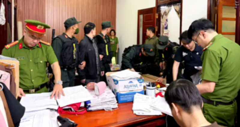 Cảnh sát Phú Thọ đột kích 28 điểm, bắt giữ 10 đối tượng cầm cố trái phép