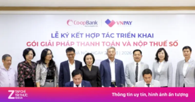 Co-opBank và VNPAY hợp tác triển khai giải pháp nộp thuế số cho hộ kinh doanh