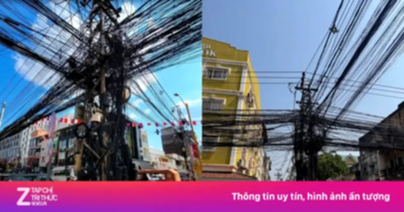 Cột điện 'siêu sao' ở Lào gây sốt, trở thành điểm check-in bất ngờ cho du khách