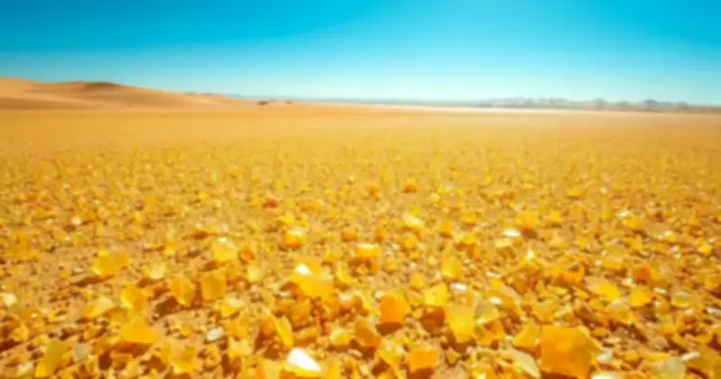 Cát sa mạc hóa thủy tinh: Bí ẩn nhiệt độ 1.700°C từ vũ trụ