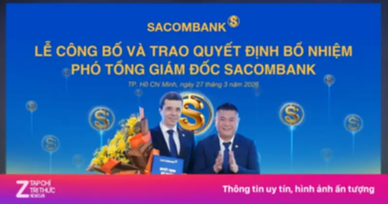 Cựu CEO SeABank Loic Faussier Chính Thức Đảm Nhận Vị Trí Phó Tổng Giám Đốc Sacombank