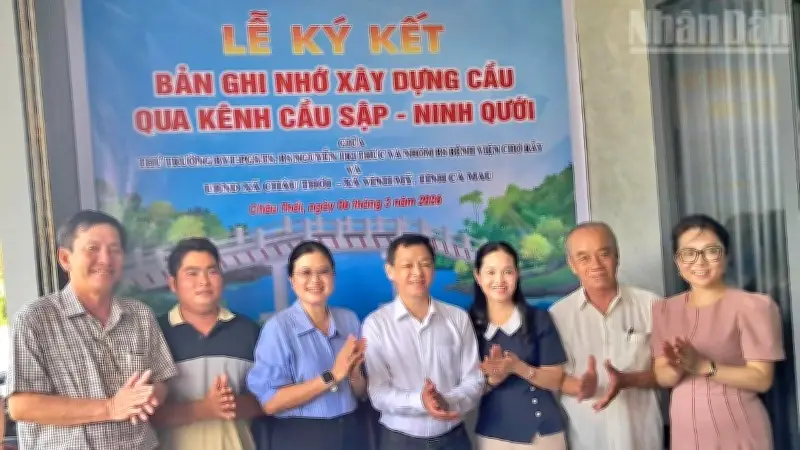 Cầu Nông Thôn Cà Mau: Bác Sĩ Chợ Rẫy Đóng Góp Hơn 2 Tỷ Đồng Giải Quyết Khó Khăn Giao Thông