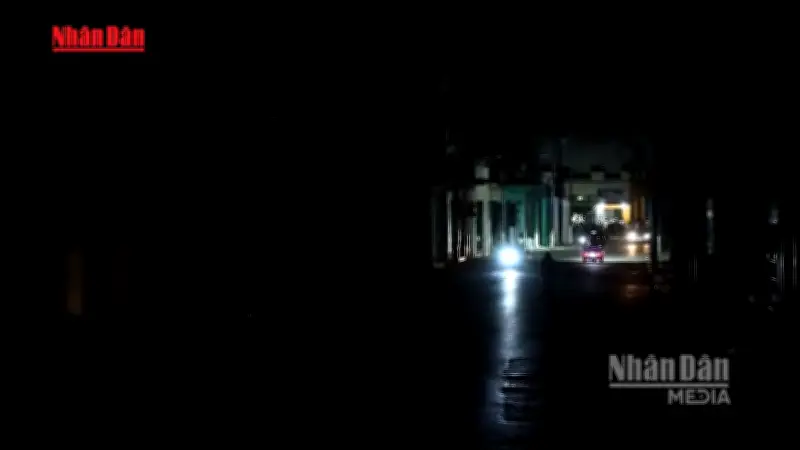 Cuba Kích Hoạt Cơ Chế Khẩn Cấp Khắc Phục Sự Cố Lưới Điện Quốc Gia