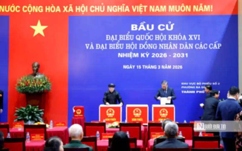 Cuộc Bầu Cử Quốc Hội Khóa XVI Đạt Tỷ Lệ Cử Tri Đi Bầu Gần 100%