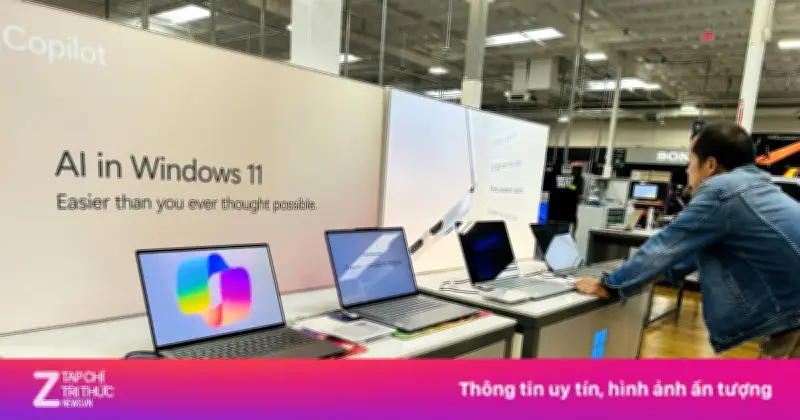 Cuộc khủng hoảng chip nhớ AI đẩy giá laptop toàn cầu tăng vọt