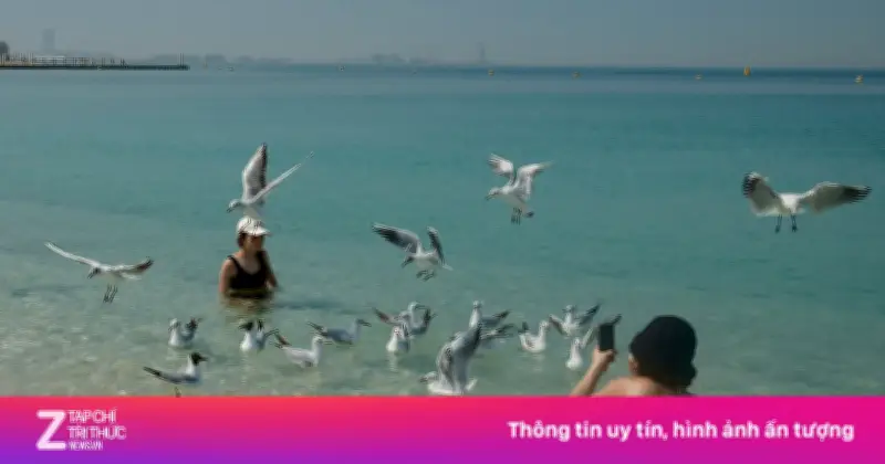 Cuộc sống thường nhật ở UAE giữa làn tên lửa: Người giàu vẫn tắm biển, đi bar