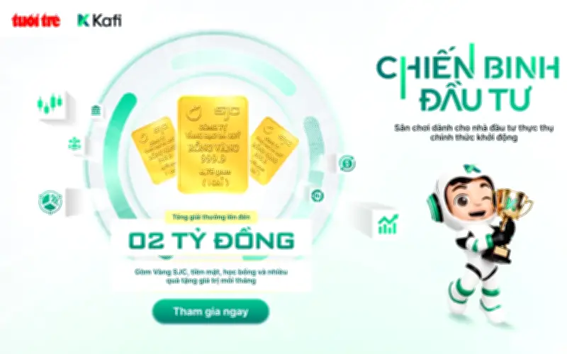 Cuộc thi 'Chiến Binh Đầu Tư' trao 6 chỉ vàng và 9 giải tháng cho nhà đầu tư bản lĩnh