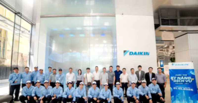 Cuộc Thi Tay Nghề Daikin: Sân Chơi Chuẩn Hóa Kỹ Thuật Viên Điều Hòa Không Khí