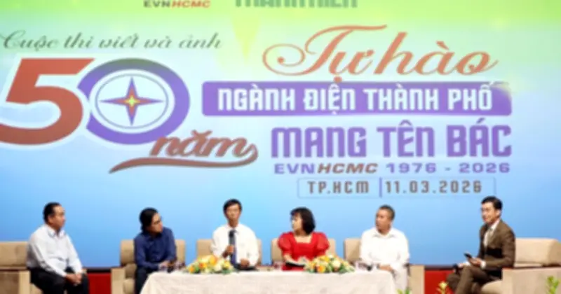 Cuộc Thi Viết Và Ảnh Tự Hào 50 Năm Ngành Điện TP.HCM: Ghi Lại Những Câu Chuyện Đẹp