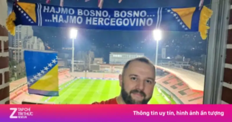 CĐV Bosnia từ chối tiền, xe hơi để giữ ban công xem trận Italy