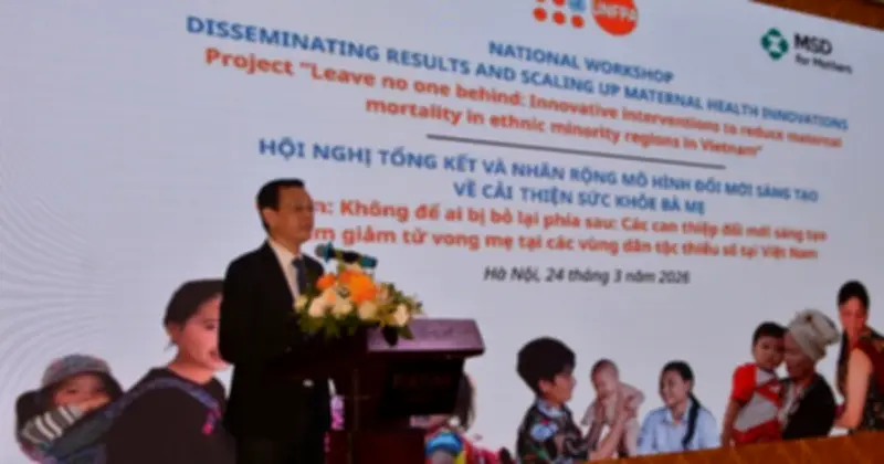 Dự án chăm sóc sức khỏe bà mẹ vùng sâu xa đạt kết quả ấn tượng, tỷ lệ sinh tại cơ sở y tế tăng vọt