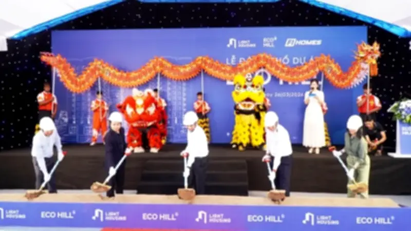 Dự án Eco Hill Huế khởi công, góp phần giải quyết nhu cầu nhà ở xã hội
