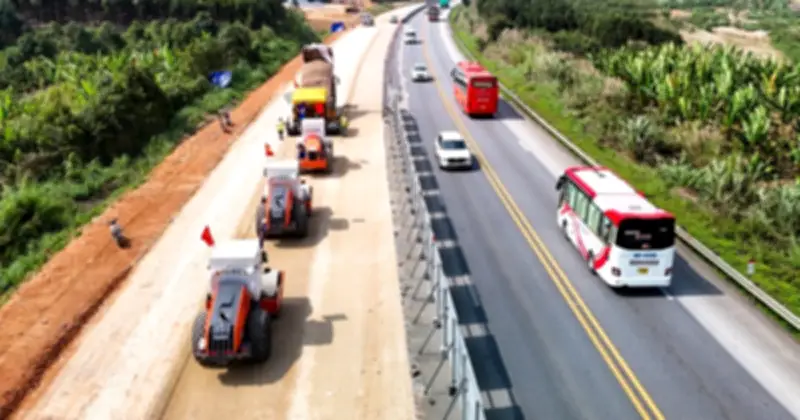 Dự án mở rộng cao tốc Yên Bái - Lào Cai bước vào giai đoạn thi công cao điểm sau Tết