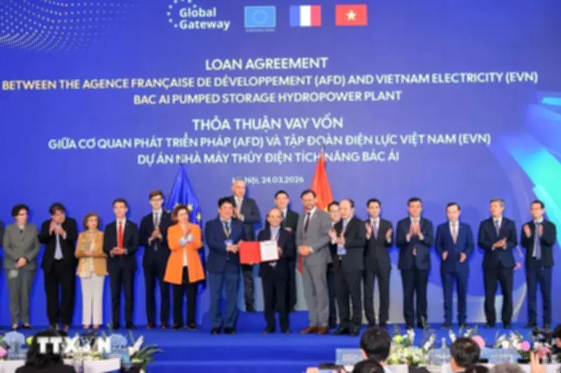 Dự án thủy điện tích năng Bắc Ái nhận 2 thỏa thuận vay vốn quốc tế quan trọng