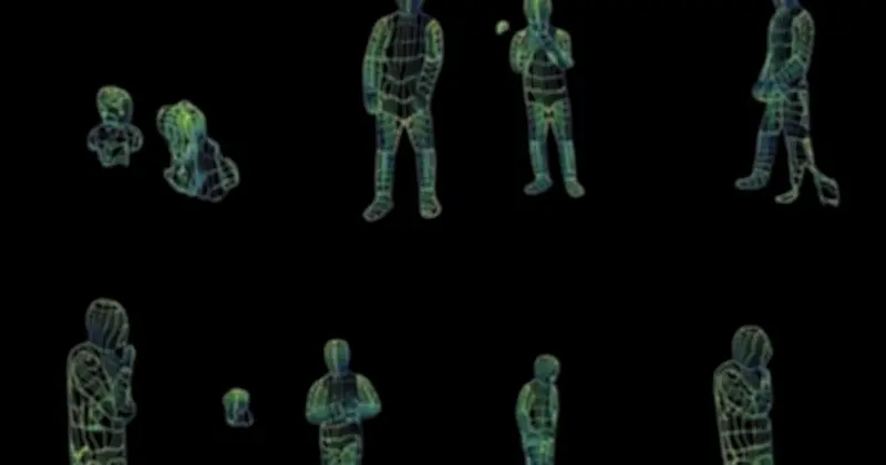 Dự án Wifi-densepose Trung Quốc: Lập bản đồ cơ thể người xuyên tường bằng sóng Wi-Fi