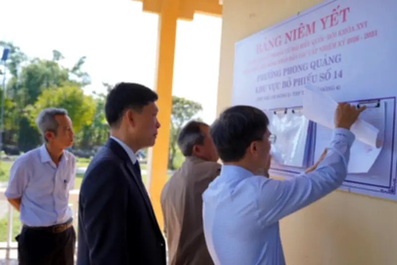 Danh sách ứng viên HĐND TP Huế được điều chỉnh sau khi một Giám đốc Sở rút tên